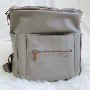 Fawn The Original Diaper Bag- Grey